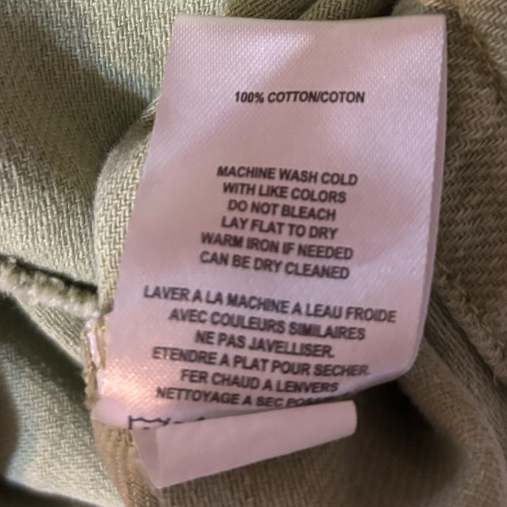 Vigoss Cropped Olive Utility Jacket - Picture 6 of 6